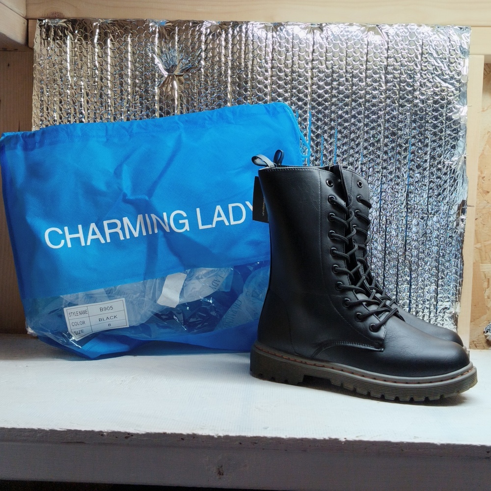 Charmy Lady Combat Boots